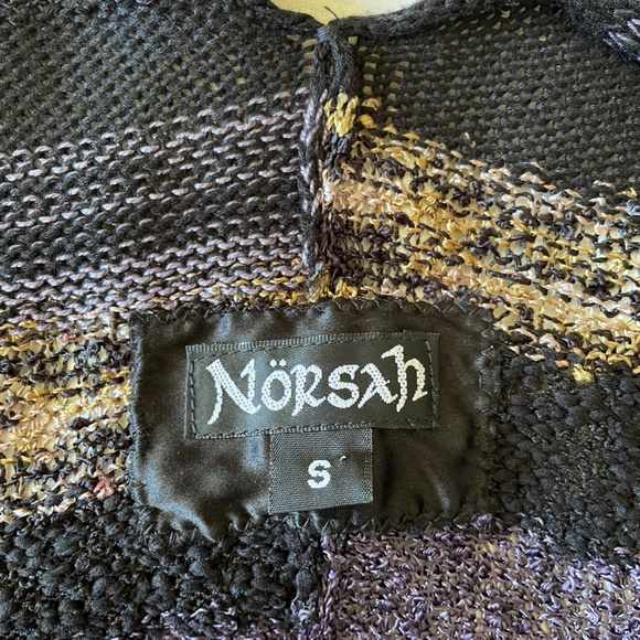 NORSAH True Wrap Tunic Sweater Dress with 3/4 Length Kimono Sleeve size Small - Picture 4 of 7